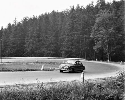 Olle Dahl i Gunnar Palm – Saab 96.